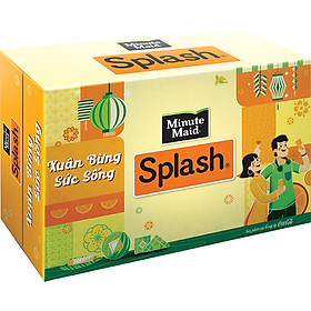Thùng 24 Lon Minute Maid Splash (320mlx24)