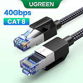 Mua Cáp mạng Cat8 đúc sẵn bọc dù dài 10M Ugreen 30795 hàng chính hãng