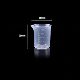 Ca đong nhựa có vạch chia định lượng 100ml 250ml 500ml