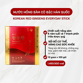 Nước Hồng Sâm Cô Đặc Hàn Quốc Everyday Stick - 100 Gói x 10g