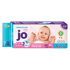 Hình ảnh Miếng Lót Jo Newborn 2 (40 Miếng)