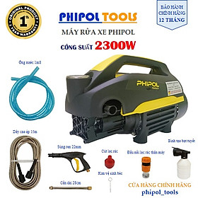 Mua Máy rửa xe công suất 2300W PHIPOL TOOLS QXJ02 xịt rửa đa năng tiện lợi thiết kế nhỏ gọn - Hàng Chính Hãng
