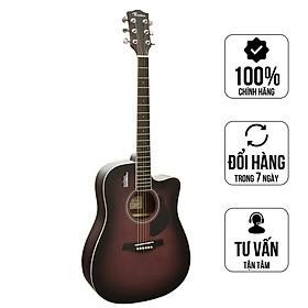 Mua Đàn Guitar Acoustic Chính Hãng Rosen G13BR- Màu Nâu Đỏ   Âm Thanh Tốt