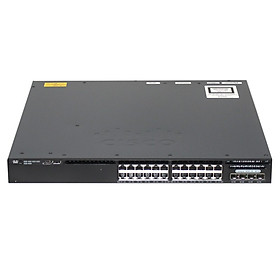 WS-C3650-24TS-S Cisco Catalyst 3650 24 Ports 10/100/1000, 4x1G Uplink IP Base - Hàng nhập khẩu
