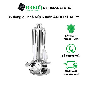 Bộ dụng cụ nhà bếp 6 món ARBER HAPPY hàng Đức chính hãng.