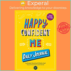 Sách - Happy Confident Me Journal : Gratitude and Growth Mindset Journal to  by Nadim Saad (UK edition, Trade Paperback)