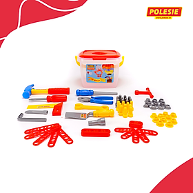 Hộp đồ chơi dụng cụ kỹ thuật 72 chi tiết - Polesie Toys