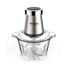 Mua Máy xay thịt đa năng Elegant FC-J08 công suất 350W  cối thủy tinh 1.8L - Hàng chính hãng