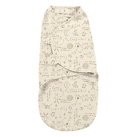 Chăn Quấn Swaddleme Cotton Hữu Cơ Bunny Summer Infant SM55180 (Size S/M)