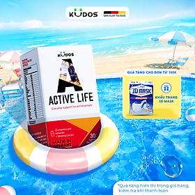 TPBVSK Viên uống KUDOS ACTIVE LIFE bổ sung vitamin tổng hợp và nhân sâm (30 viên/hộp)
