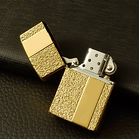 Mua Hộp Quẹt Bật Lửa Xăng Đá 8267BZ Thiết Kế Hoa Văn Đẹp Độc Lạ - Dùng Xăng Bấc Đá Cao Cấp