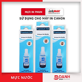 Bộ 6 màu - Mực nước inkMAX dùng cho máy in Epson T664 L300 / L310 / L350 / L360 / L1300 / L100 / L120 / L200 / L210 / L565 ... - HÀNG NHẬP KHẨU