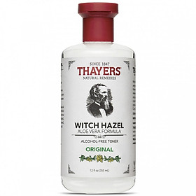 Nước hoa hồng không cồn Thayers Witch Hazel 355ml