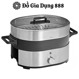 Nồi Lẩu Và Hấp 2in1 WMF LONO, Dung Tích 3.6L, Công Suất 1700W, 2 Ngăn, Nhập Đức, BH 12 Tháng