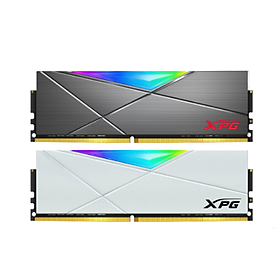 Hình ảnh Ram máy tính Adata DDR4 XPG SPECTRIX D50 RGB 8GB Bus 3200MHz WHITE/GREY - Hàng chính hãng (BH 5 năm)