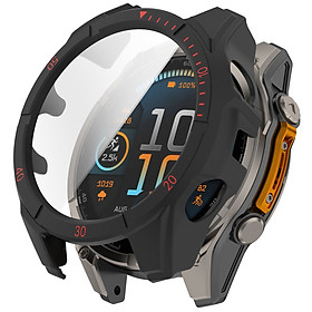 Mua Ốp Case PC Mặt Kính Cường Lực chống va đập cho Garmin Fenix 8 AMOLED / SOLAR Size 43mm/47mm/51mm - Hàng Chính Hãng