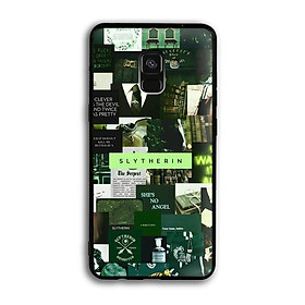 Ốp lưng Harry Potter cho điện thoại Samsung Galaxy A8 2018 - Viền TPU dẻo - 02018 7787 HP03 - Hàng Chính Hãng