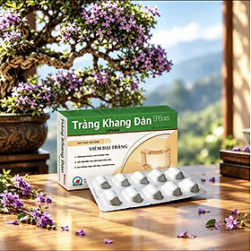 TRÀNG KHANG ĐAN New Vinaphar -Hộp 30 Viên - Giải pháp hiệu quả cho viêm đại tràng, rối loạn tiêu hoá