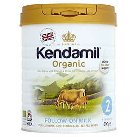 Sữa Kendamil Organic số 2 800g dành cho bé từ 6-12 tháng