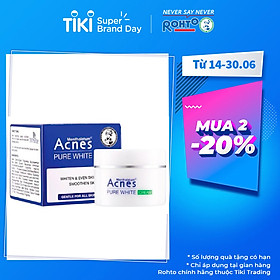 Kem Dưỡng Trắng Acnes Pure White Cream 50g