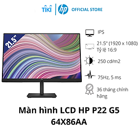 Màn hình HP P22 G5 64X86AA 21.5 inch FHD IPS - Hàng Chính Hãng