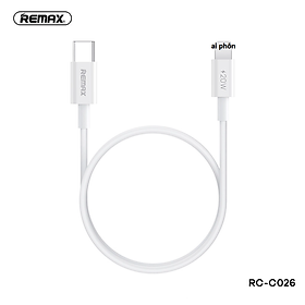 Mua Cáp sạc nhanh Remax RC-C026 cổng Type C ra Light-ning PD 20W - HÀNG CHÍNH HÃNG