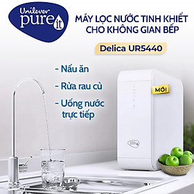 Máy lọc nước Unilever Pureit Delica UR5440  thiết kế nhỏ gọn tóc độ lọc 1 lít/phút -Hàng chính hãng