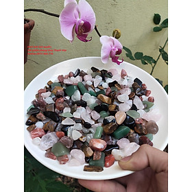 Mua Vụn Đá Nhiều Màu Sắc Tự Nhiên - Trang Trí Rải Nền Nhà Phong Thuỷ