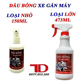 Chai Xịt Bóng Bảo Vệ Xe Máy 909 Kira, dầu bóng chuyên dụng