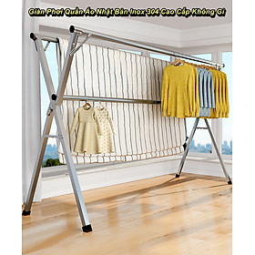 Mua Giàn Phơi Quần Áo Nhật Bản Inox 304 Cao Cấp Không Gỉ - Home and Garden