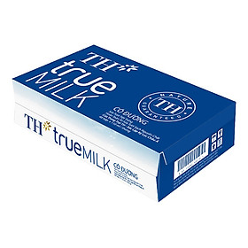 Thùng 48 Hộp Sữa Tươi Tiệt Trùng Có Đường TH True Milk (110ml/Hộp)