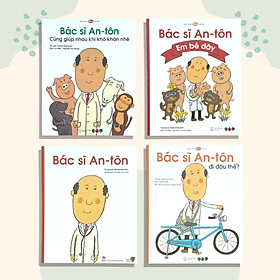 Bộ sách - Bác Sĩ An-Tôn - Ehon phát triển EQ cho bé 3 đến 6 tuổi (Tranh truyện ehon Nhật Bản cho bé)