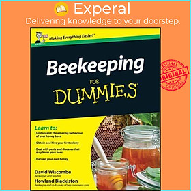 Sách - Beekeeping For Dummies by David Wiscombe (US edition, paperback)