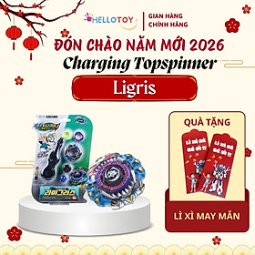 Đồ Chơi Con Quay CHARGING TOP SPINNER Ligris - Hellotoy