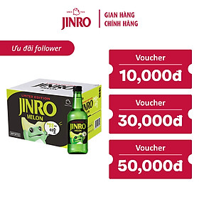 Soju Hàn Quốc JINRO DƯA LƯỚI - Thùng 20 chai