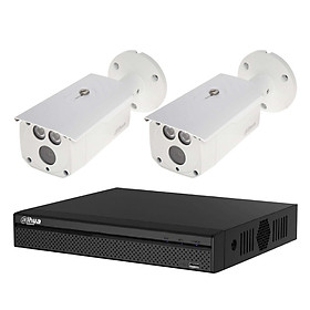 Mua Trọn bộ 2 Camera quan sát Dahua HD CVI 4 Megapixel HAC-HFW1400DP FULL 4K - Hàng chính hãng