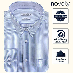 ÁO SƠ MI NAM DÀI TAY NOVELTY CLASSIC RECYCLED - 240630D