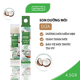 Son Dưỡng Môi Dừa Dưỡng Ẩm, Giảm Thâm Môi MILAGANICS 4.5g (Cây)