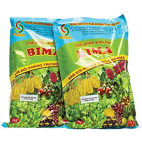 Phân bón sinh học BIMA - chế phẩm nấm đối kháng TRICHODERMA gói 1Kg