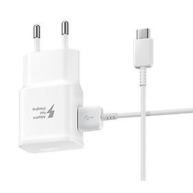 Mua Bộ sạc nhanh Adapter Fast Charging (Trắng/đen) dành cho các dòng máy Samsung dùng cáp Type C - Hàng nhập khẩu