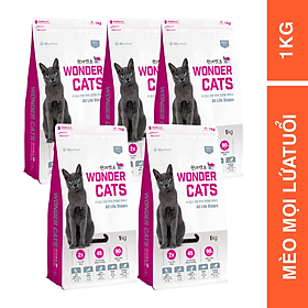 [5KG] - Thức ăn dành cho mèo mọi lứa tuổi Wonder Cats  nhập khẩu Hàn Quốc