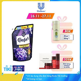 Nước Xả Làm Mềm Vải Comfort Chăm Sóc Chuyên Sâu Hương Nước Hoa Thiên Nhiên Bella Túi 2.8L