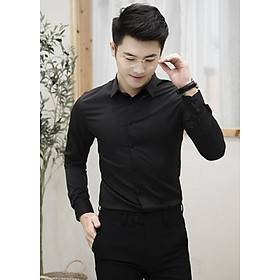 Aó sơ mi nam Titishop SM1132 ĐEN