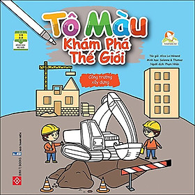 Sách Tô màu khám phá thế giới
