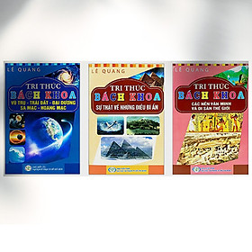 Tri Thức Bách Khoa - Combo Khám Phá Thế Giới Quanh Ta (3 cuốn)