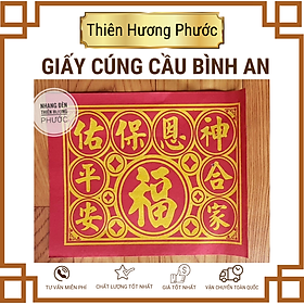 Mua Giấy cúng cầu bình an xấp 100g
