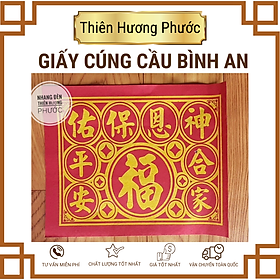 Giấy cúng cầu bình an xấp 100g