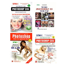 [Download Sách] COMBO TRỌN BỘ TỰ HỌC PHOTOSHOP CHO NGƯỜI MỚI BẮT ĐẦU (BỘ 4 CUỐN)