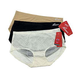Combo 3 Chiếc Quần Lót Nữ Su Đúc ATUNER QL006 Freesize, Họa Tiết Thông Hơi Hoa Thời Trang, Mềm Mại, Thoáng Mát (Giao Màu Ngẫu Nhiên) - Hàng Chính Hãng