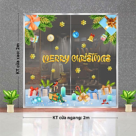 Mua Decal trang trí NOEL 2024 combo số 42